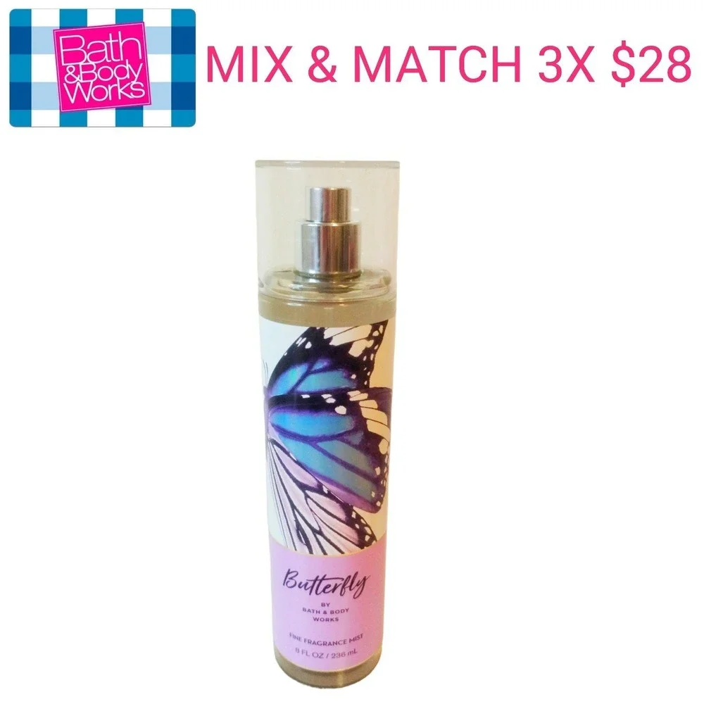Bath and Body‎ works BUTTERFLY body Mist Women's